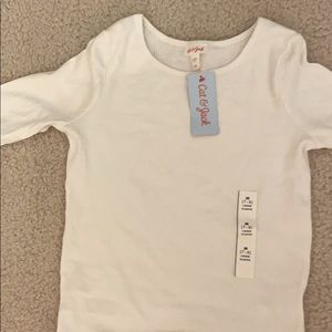 Long sleeve cat and Jack top